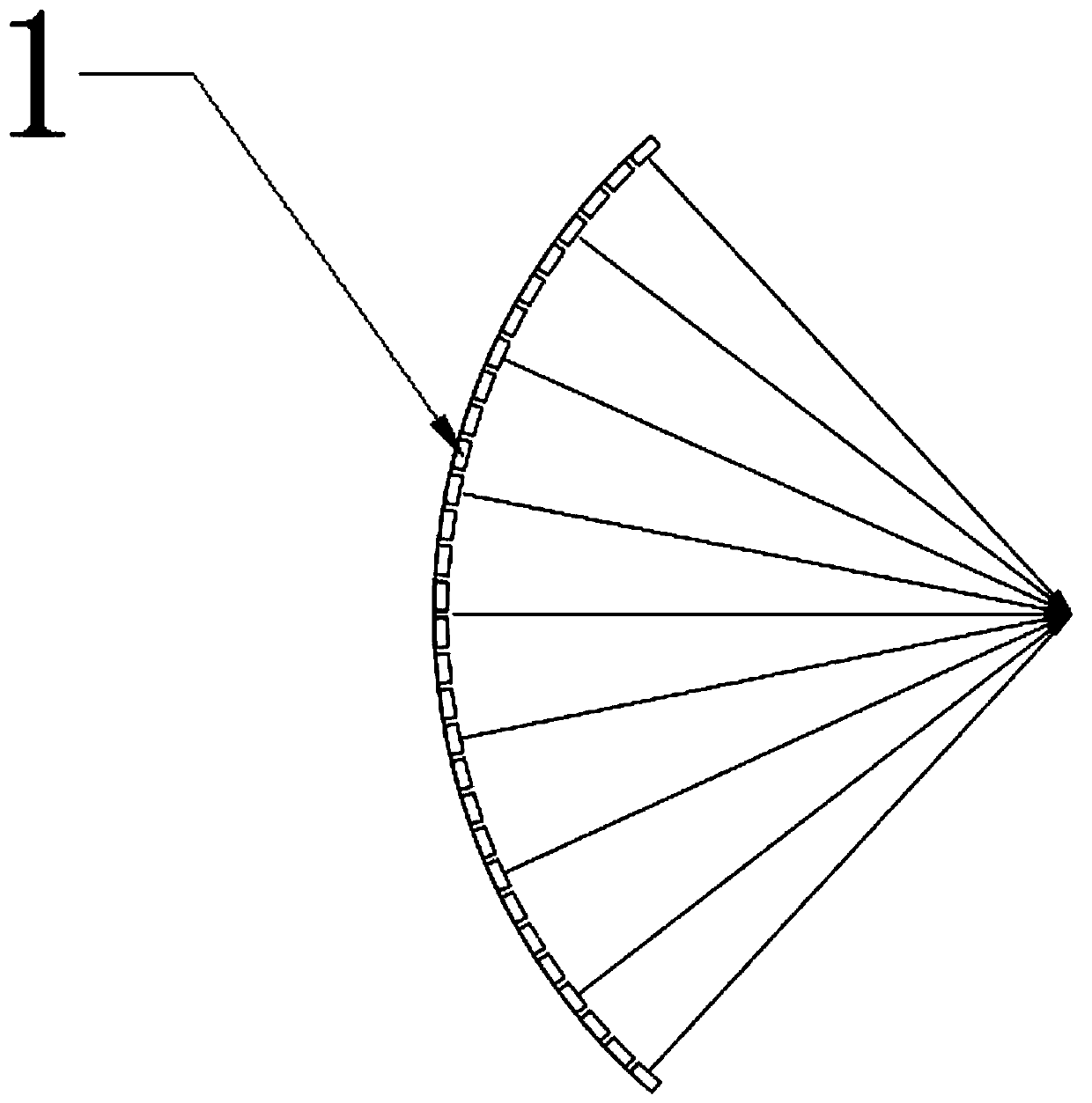 Lens antenna based on MEMS array