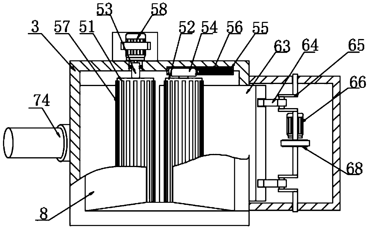 Metal stamping structural part waste cleaning and packaging device