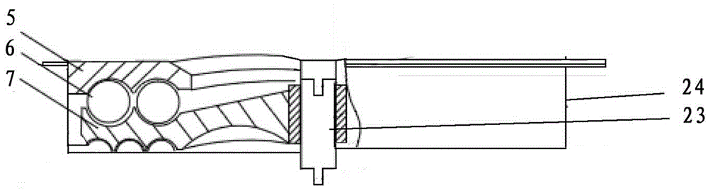 Combined ordered multi-pass internal-classification screening vertical type ball mill