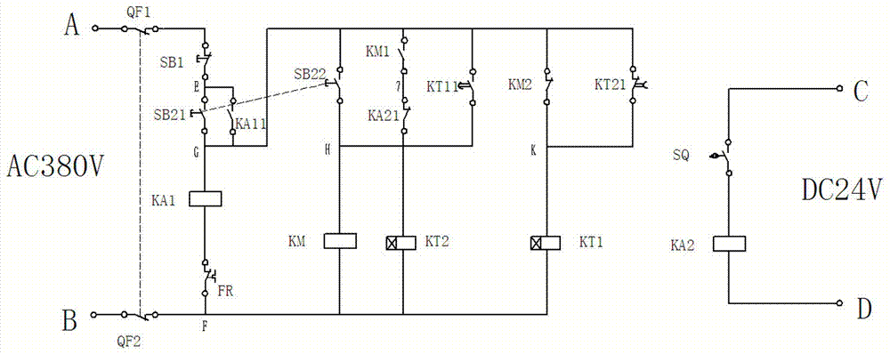 Directional positioning energy-saving control circuit for blowing and suction cleaning machine