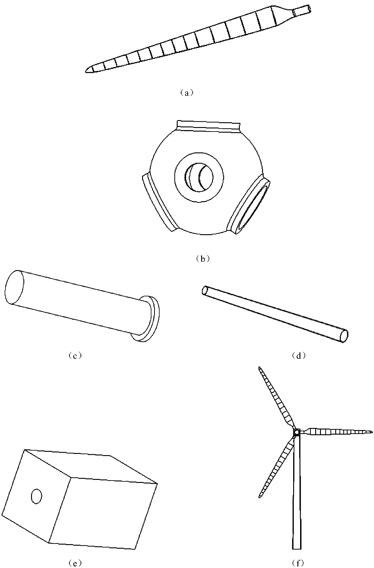 Wind turbine generator dynamic response analysis method based on multi-platform co-simulation