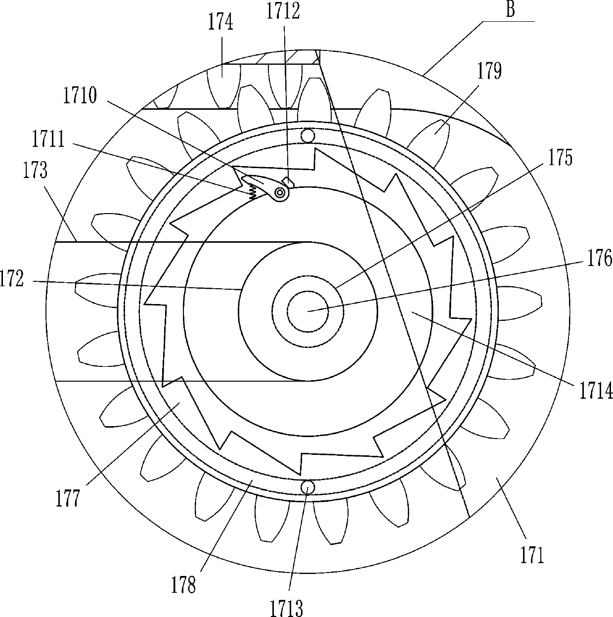 Quantitative taking equipment for chemical experimental drugs