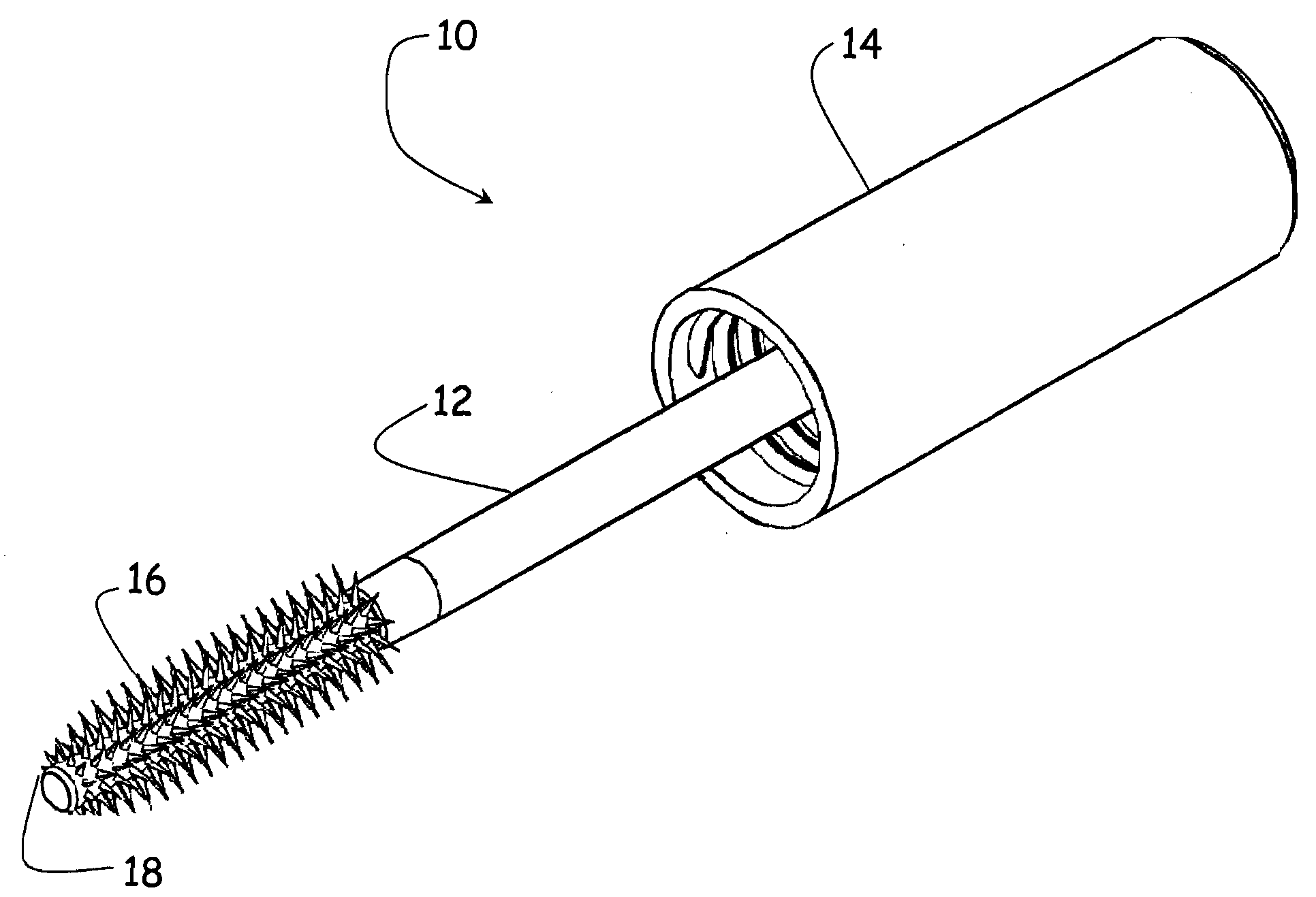 Brush Assembly with Molded Brush Sleeve