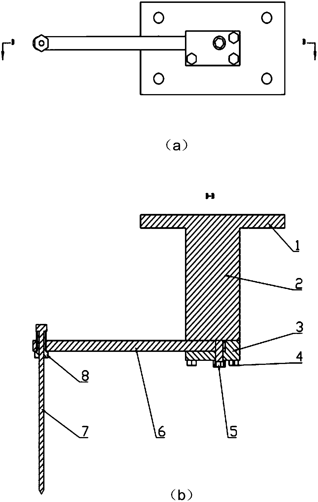 Laser marking focusing device