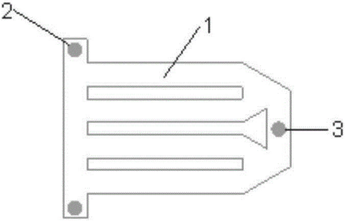 Micro-fluidic gel gas-liquid interface flue gas exposing device