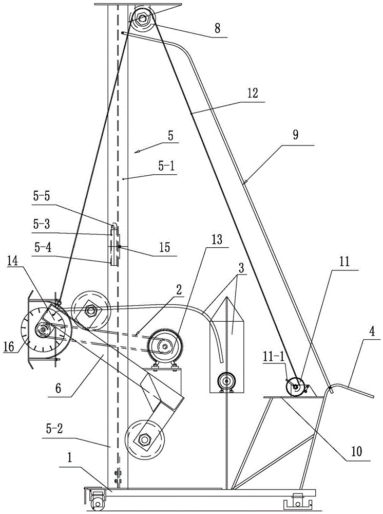 Wall pipeline grooving machine