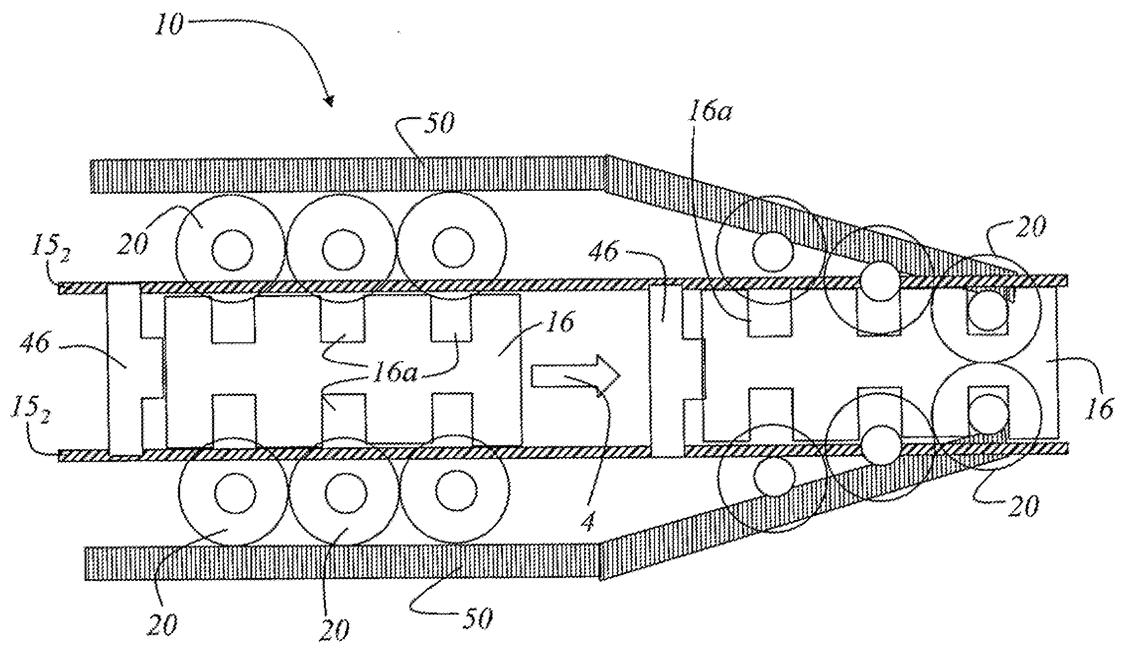 Apparatus and method for making packs of at least two containers for beverages