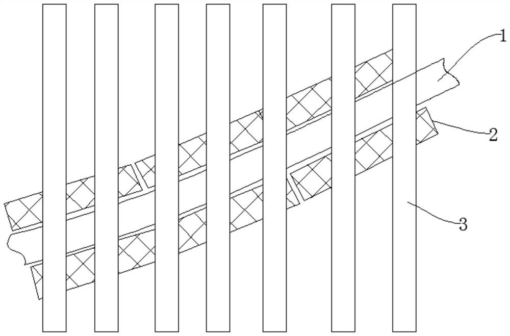 Tunnel crack reinforcement method