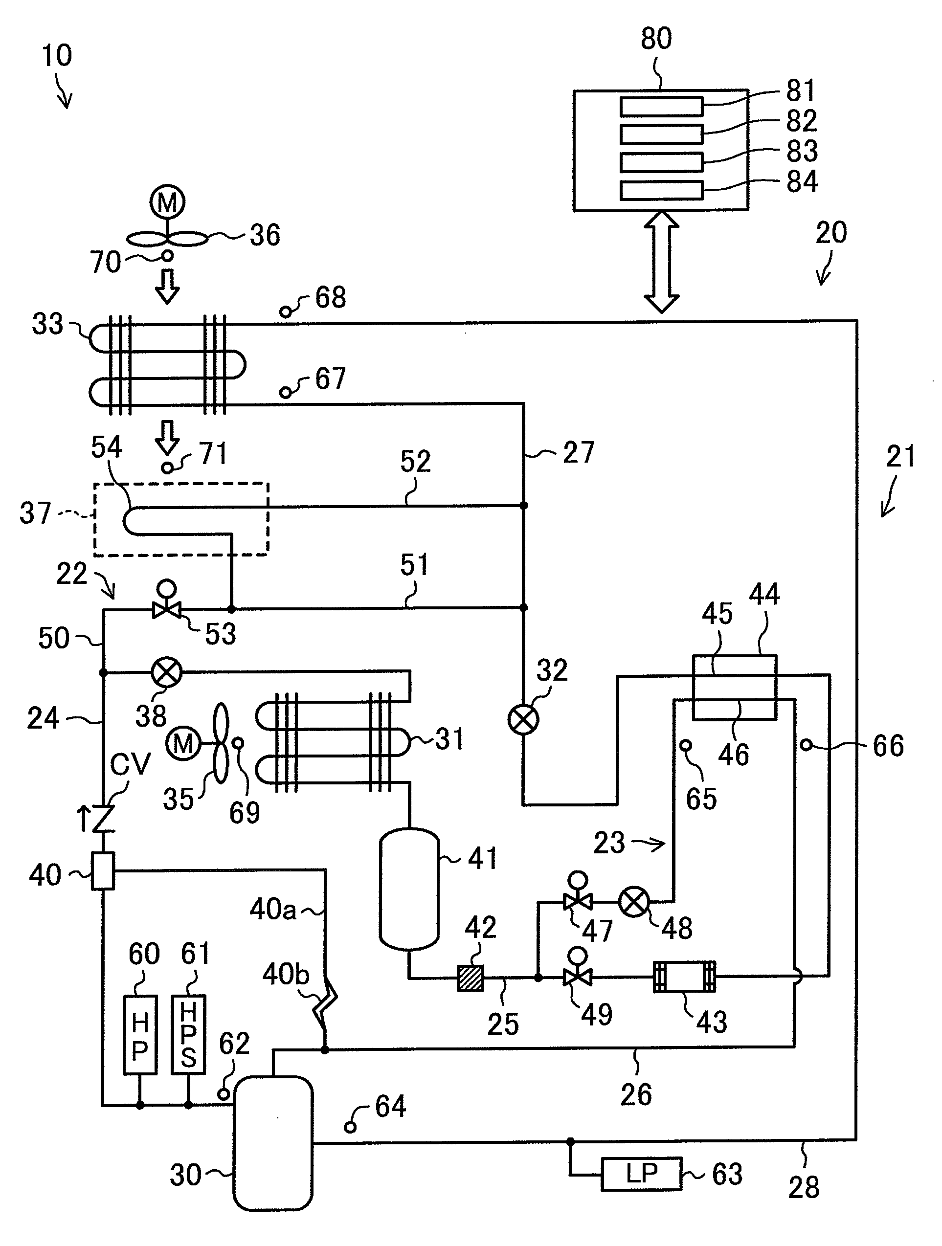 Container refrigeration apparatus