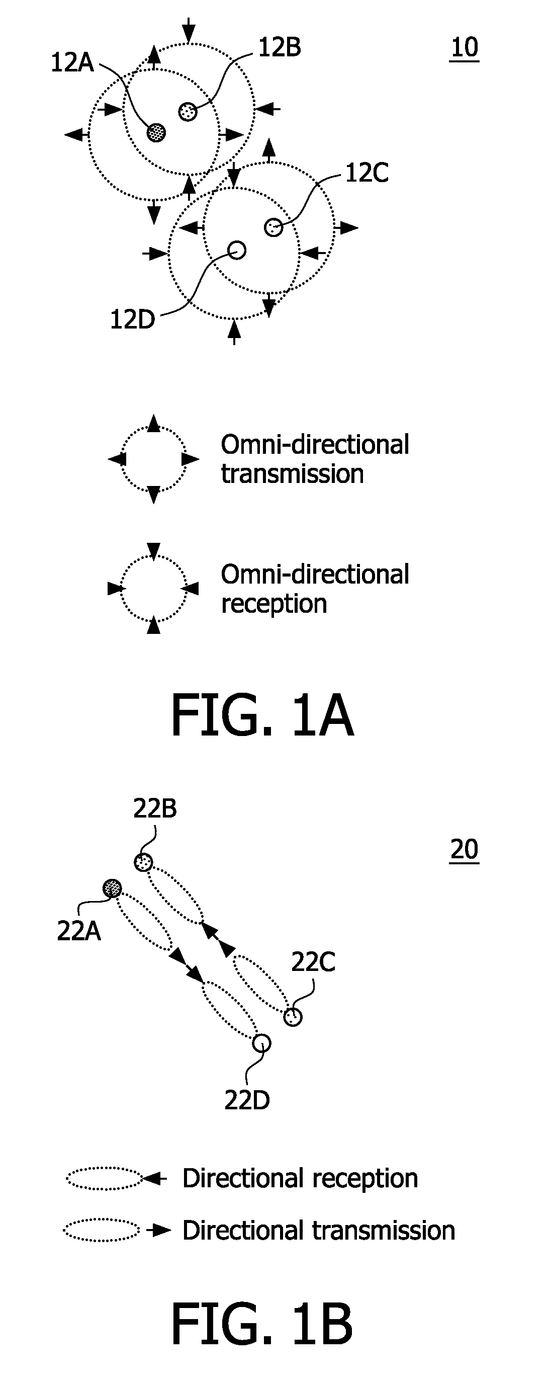 Method and system of communication employing spatial reuse reservation protocol