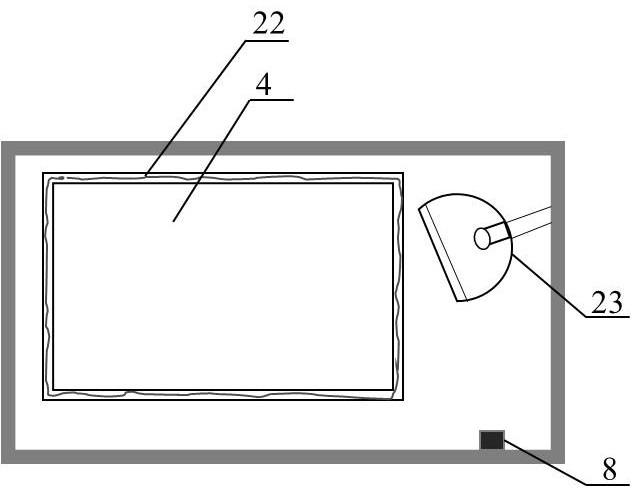 Multifunctional environment simulation test device capable of real-time observation