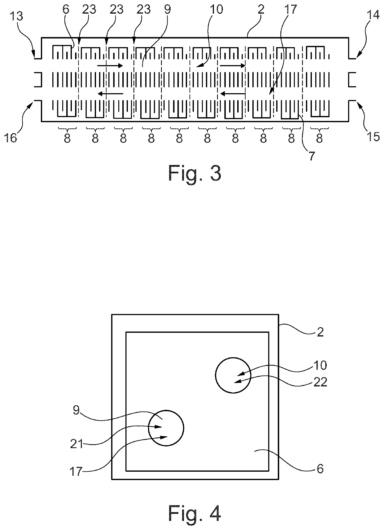 Battery with temperature control device and method for regulating the temperature of a battery