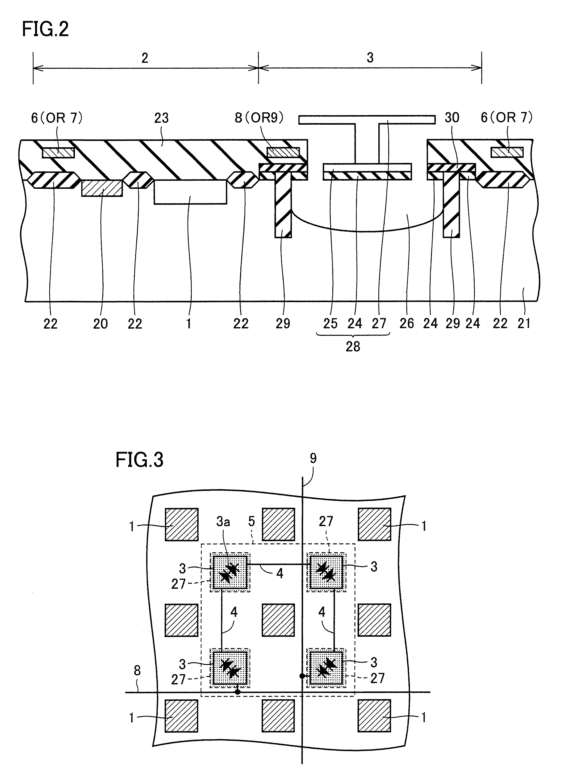 Two-wavelength image sensor picking up both visible and infrared images