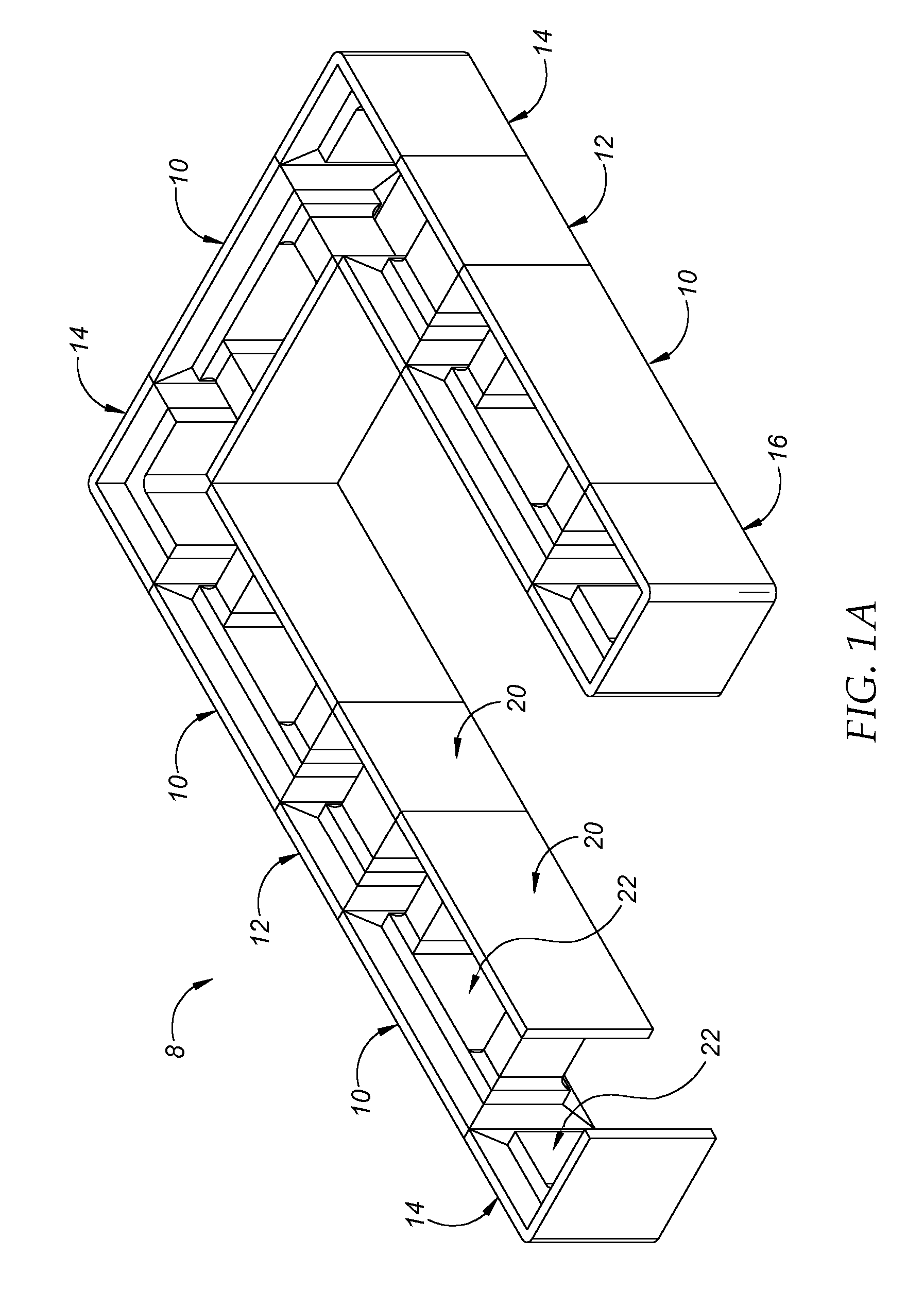 Interlocking mortarless structural concrete block building system