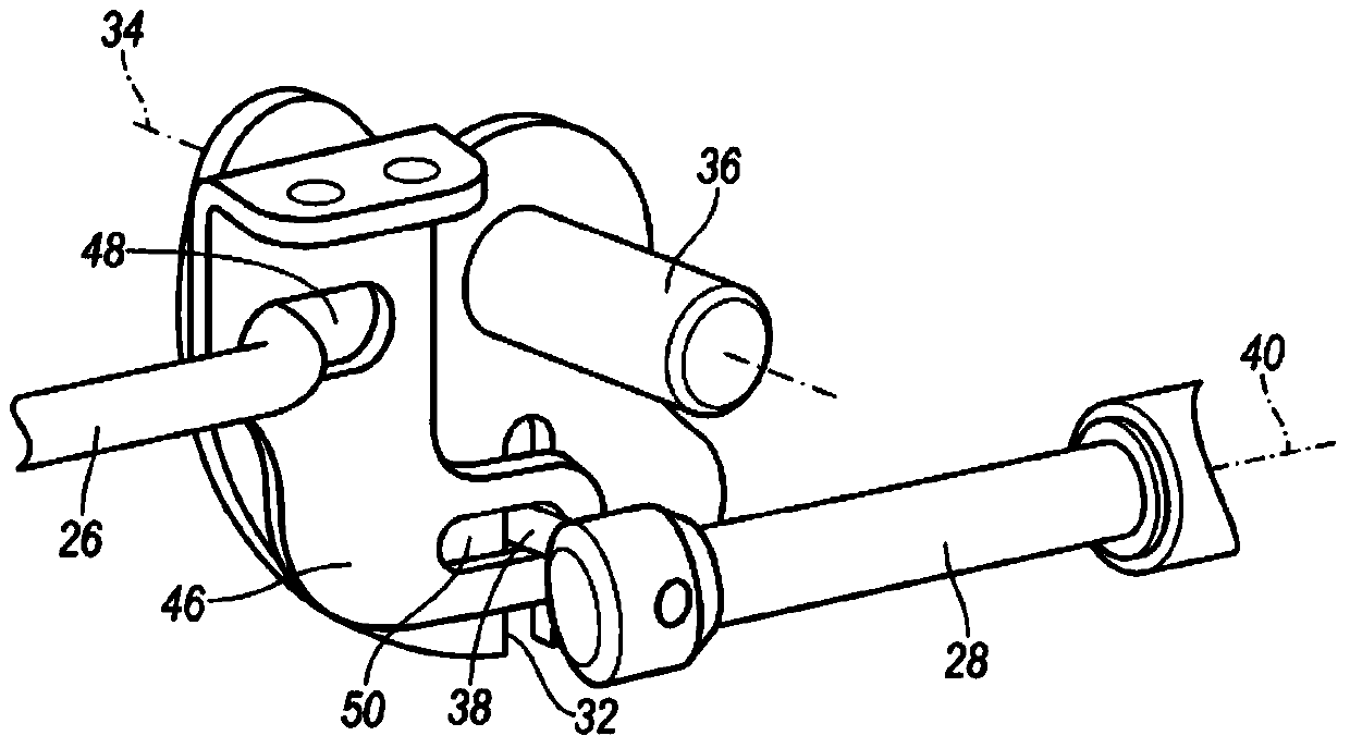 Vehicle park lock assembly