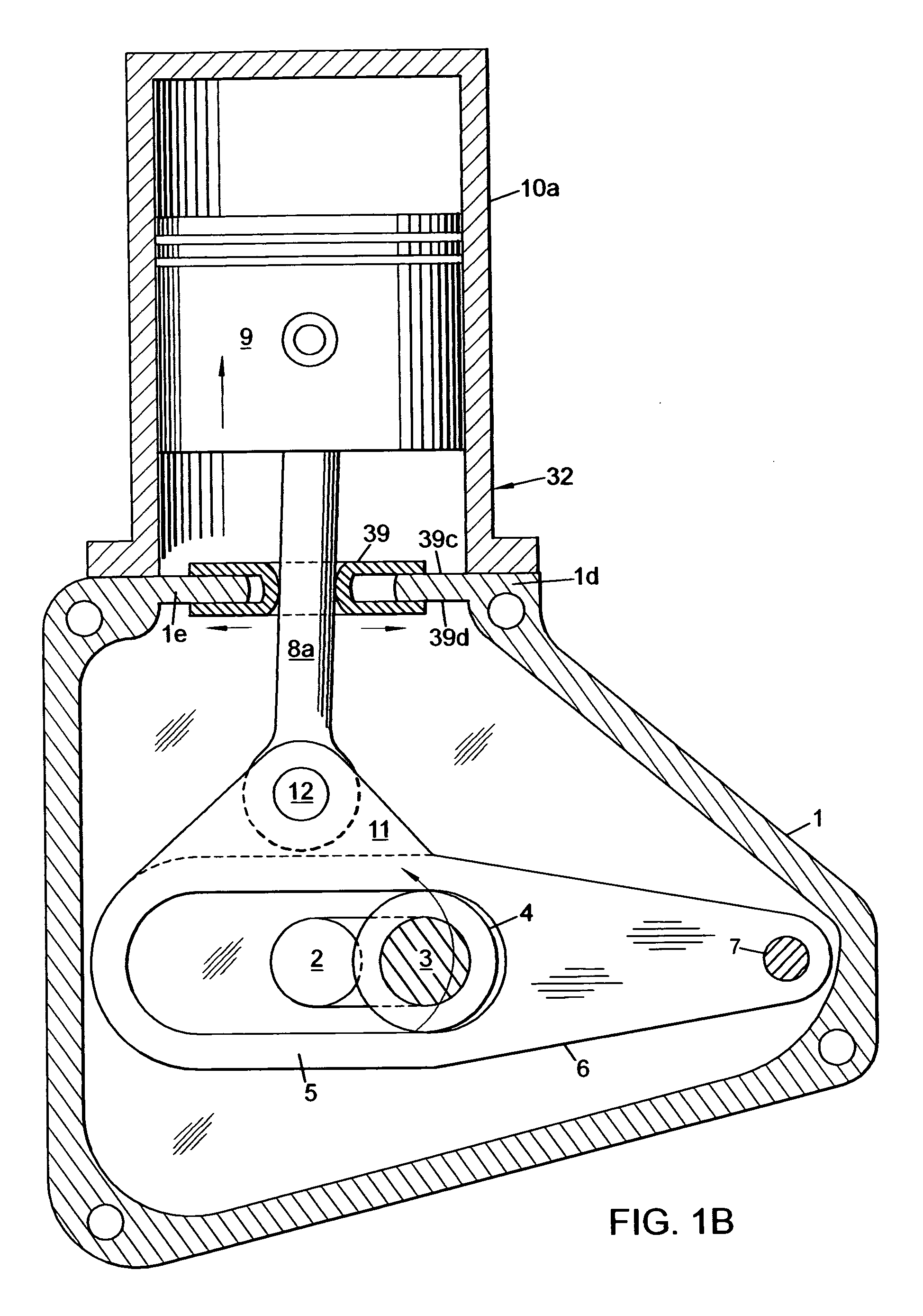 Efficiencies for piston engines or machines