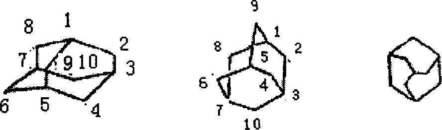 Solid phase method for extracting elution reagent by using derivative of adamantine as supporter containing cyclodextrin of solid phase extraction