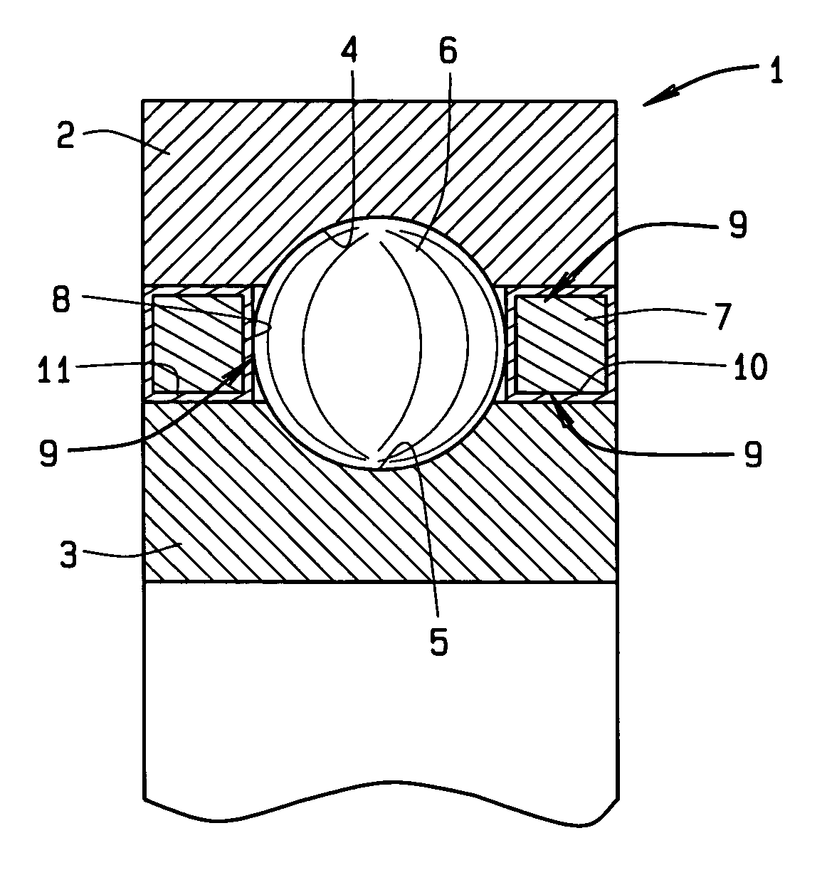 Coated rolling element bearing cages