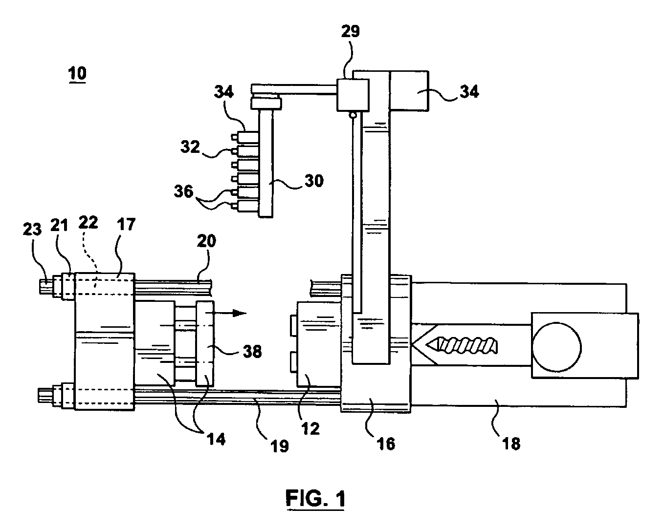 Intelligent molding environment and method of controlling applied clamp tonnage