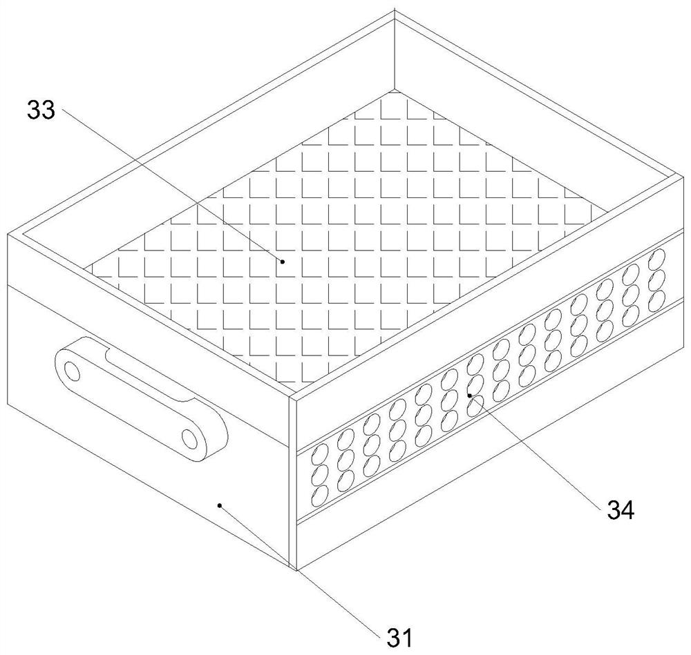 Waste gas treatment device for metallurgy