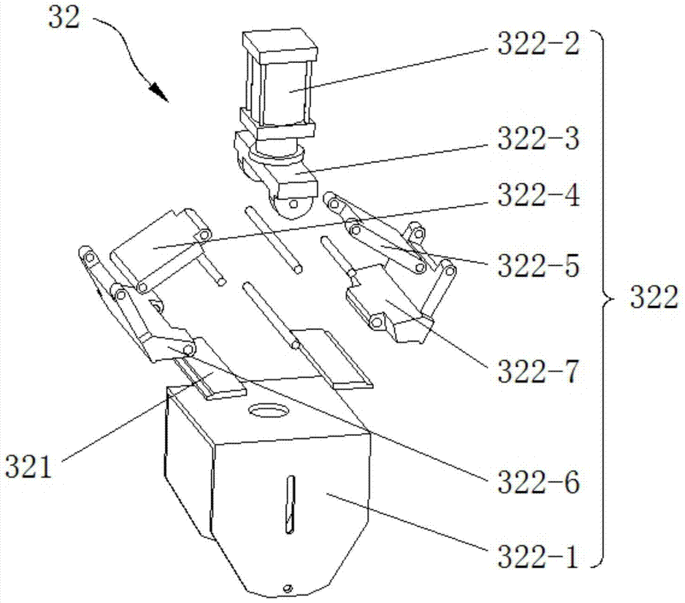 A riveting machine for refrigerator side panels