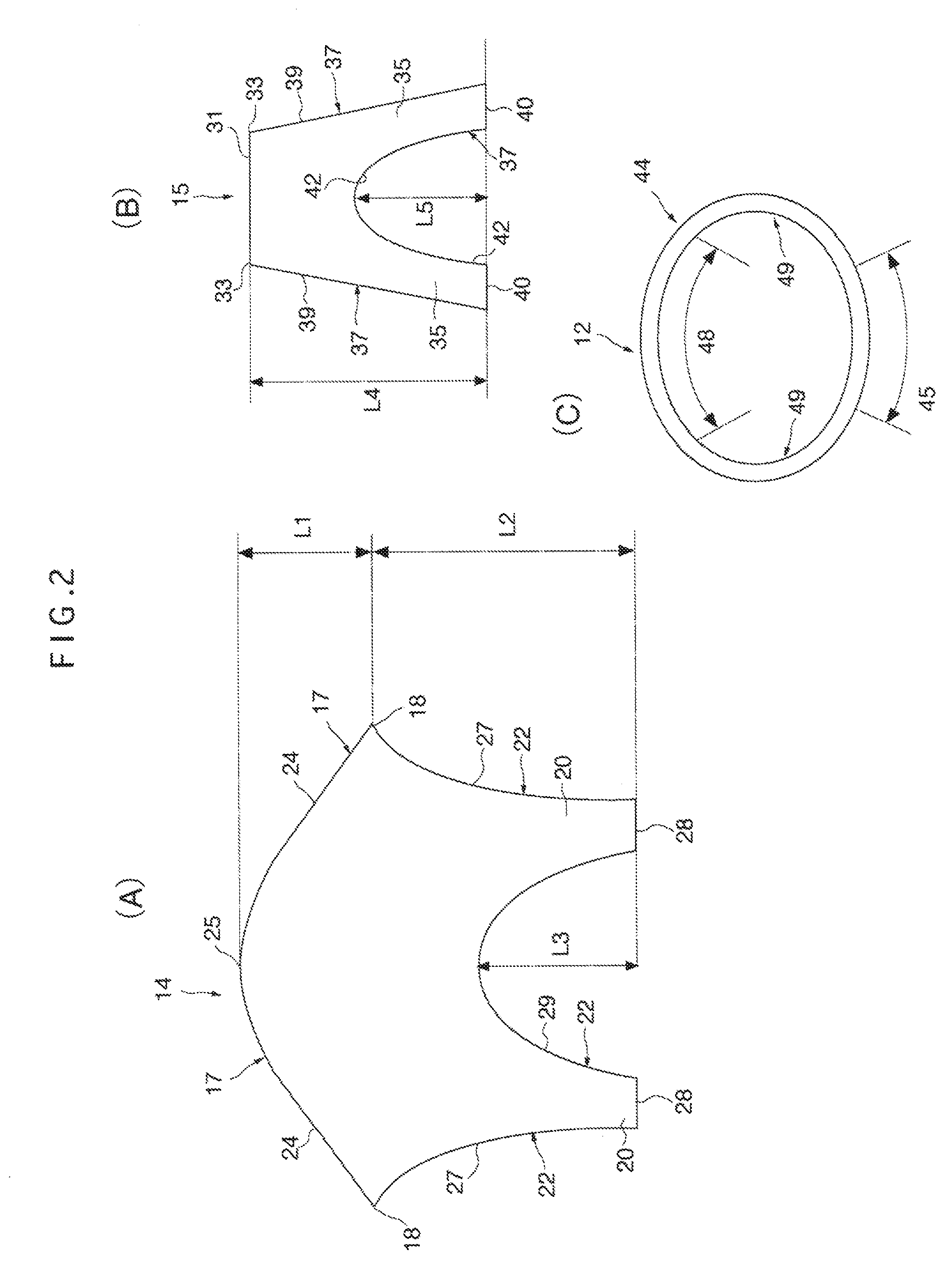 Stentless artificial mitral valve, artificial valve leaflet, template and cutter