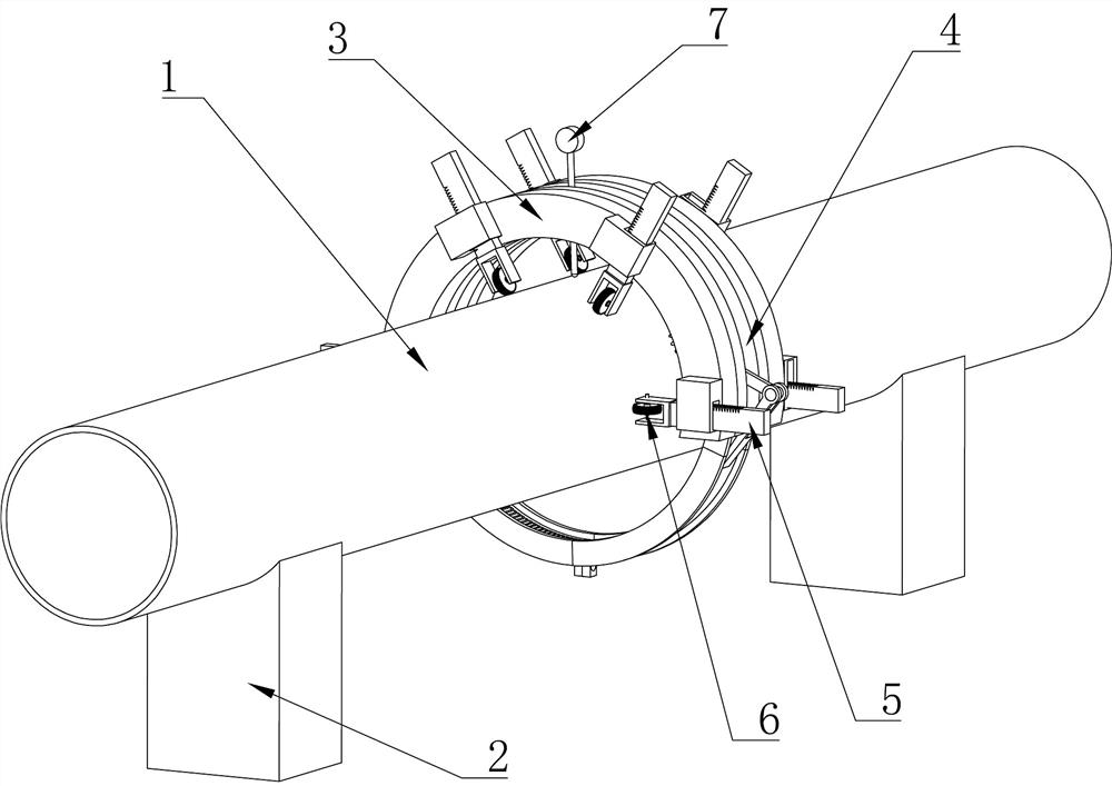 Roundness detection device