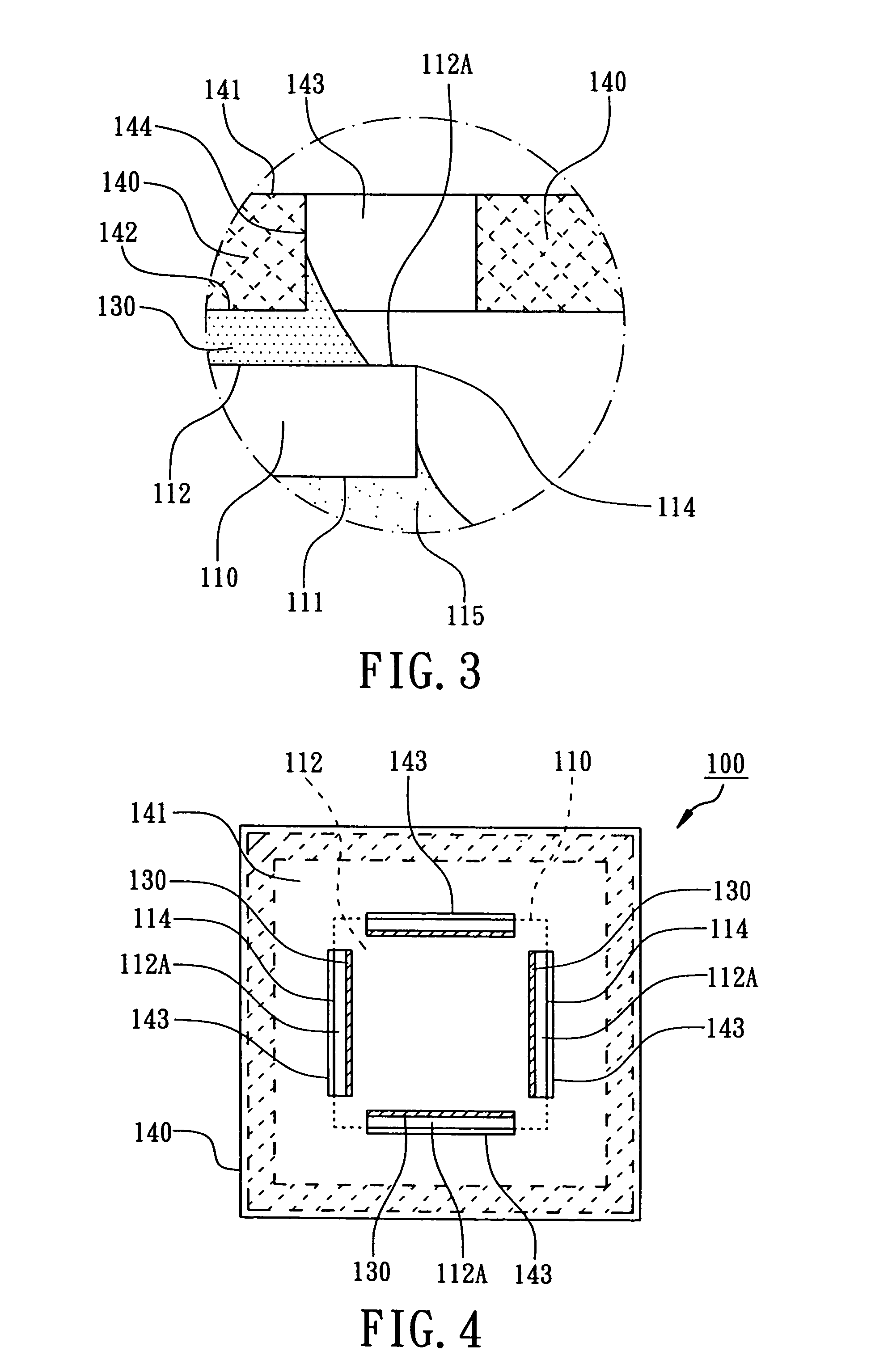 Flip chip package capable of measuring bond line thickness of thermal interface material