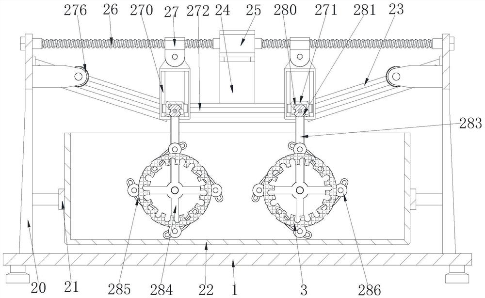 Motor stator iron core paint dipping tool