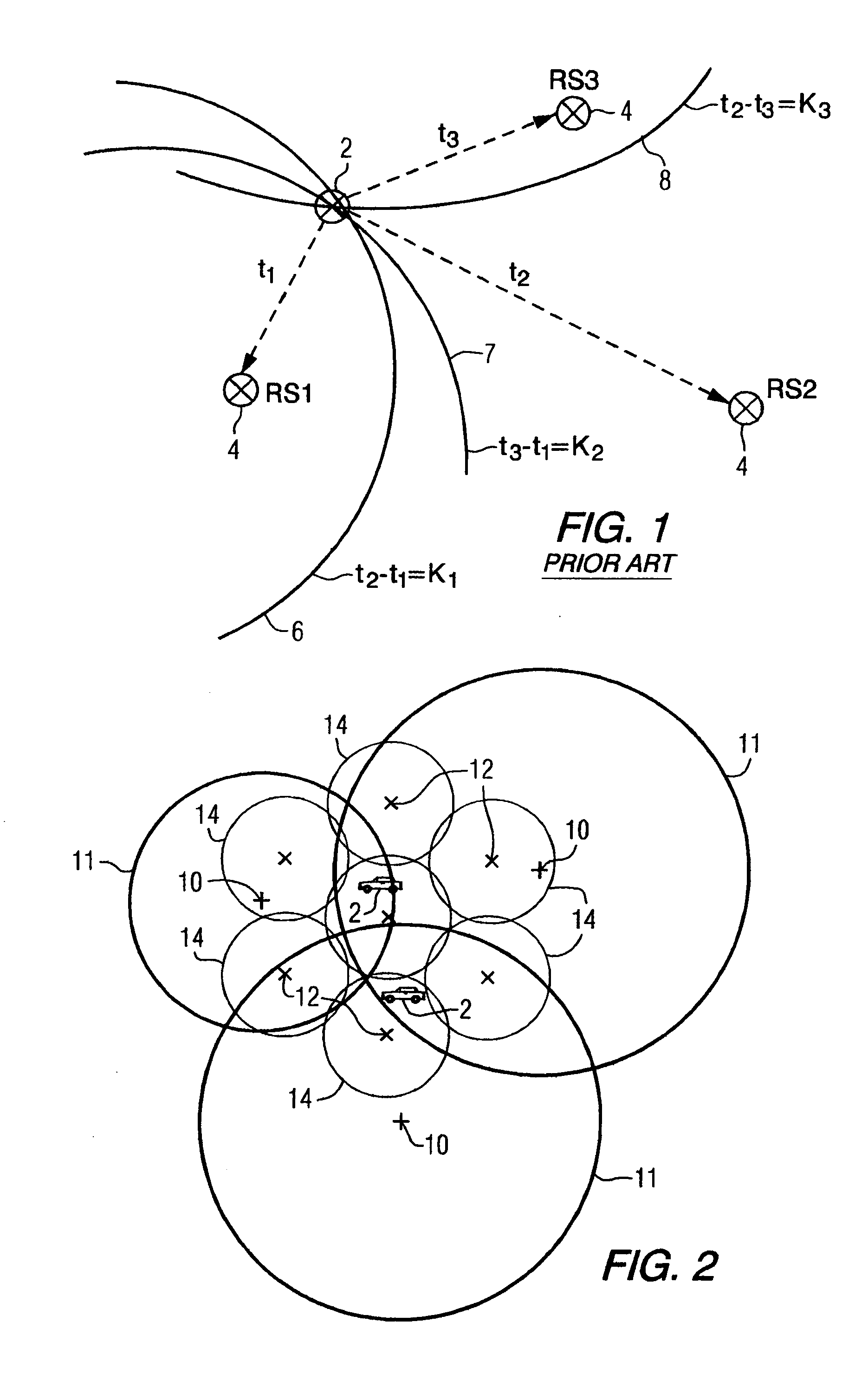 Method and apparatus for geolocating a wireless communications device