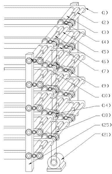 Carrying mechanism of vending machine for large-package commodities