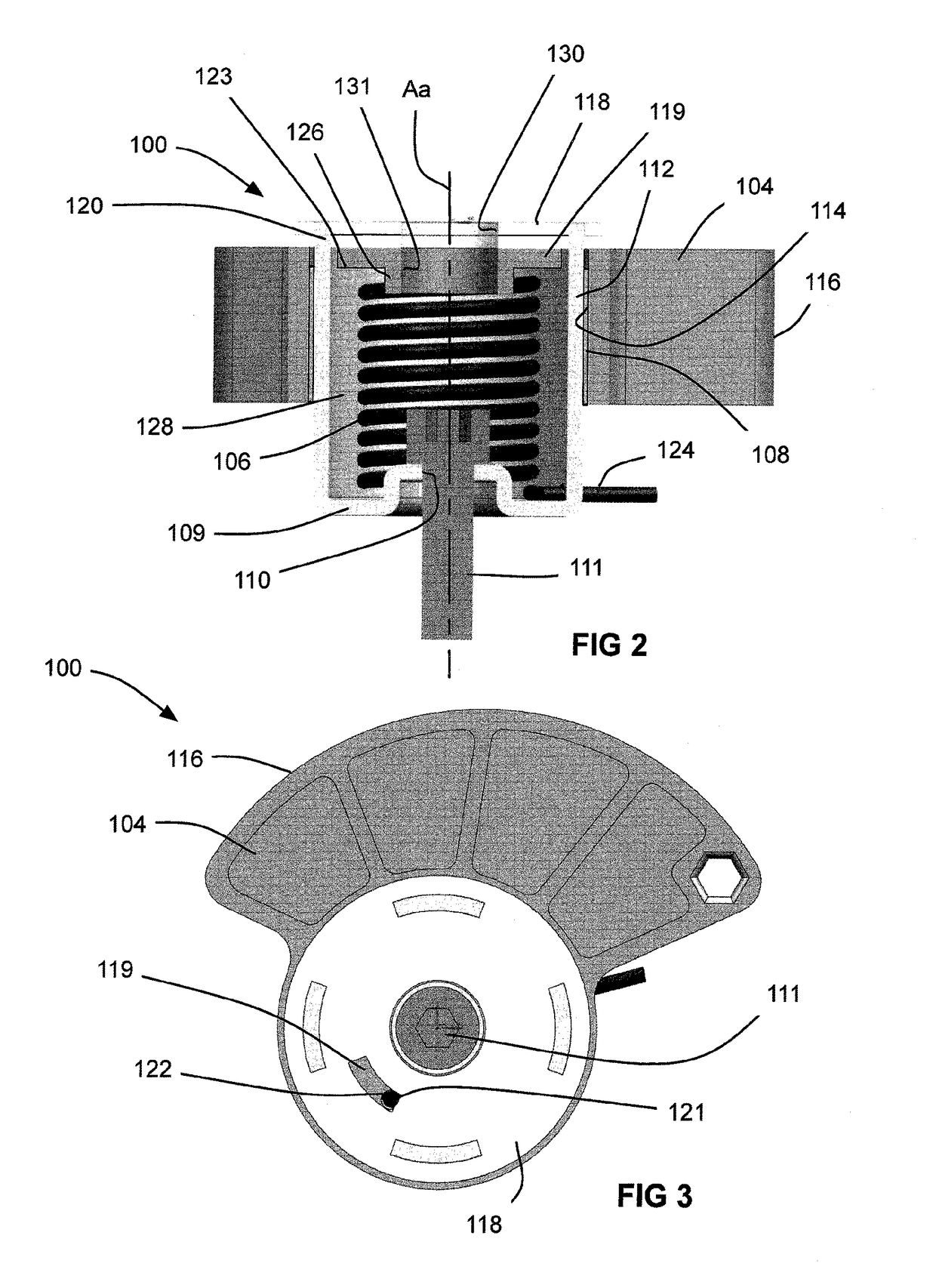 Tensioner with increased damping and arm on base cup configuration