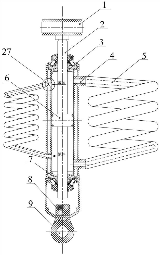 A device for passive realization of acceleration control