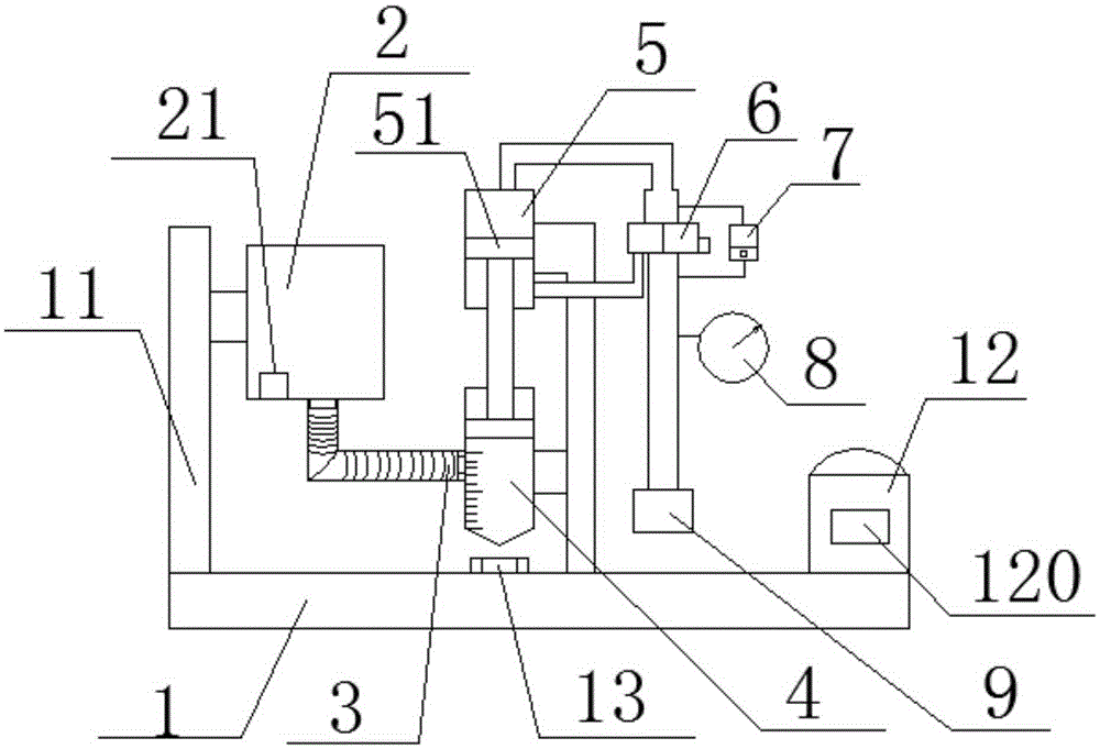 Efficient bearing grease injecting device