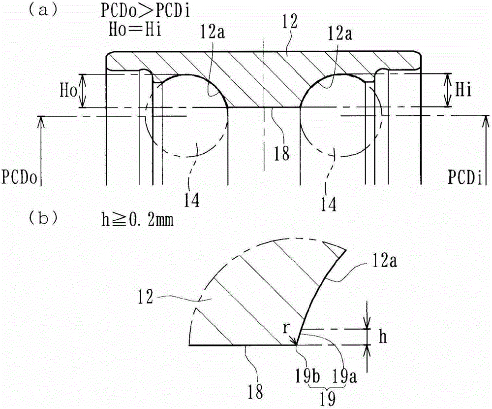 Bearing device for wheel