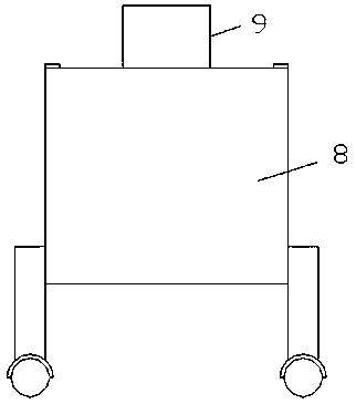 Dual-mode robot capable of saving manpower