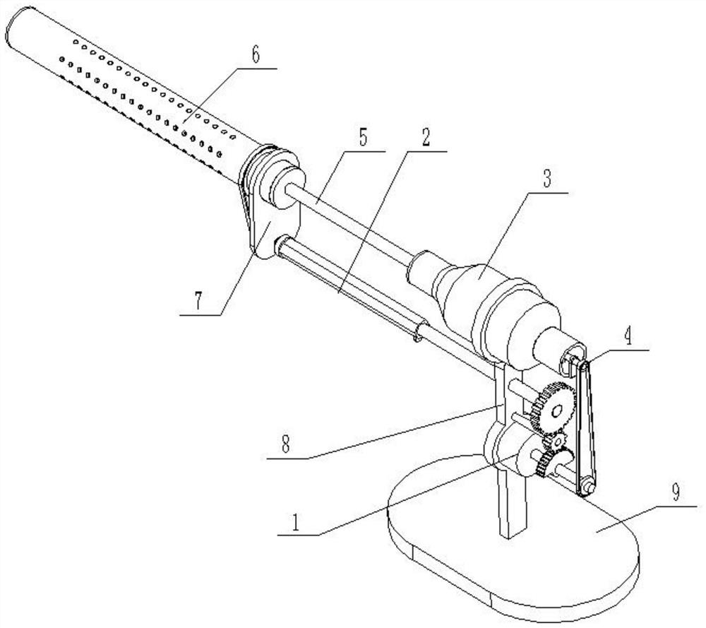 A dryer suitable for ceramic pipes