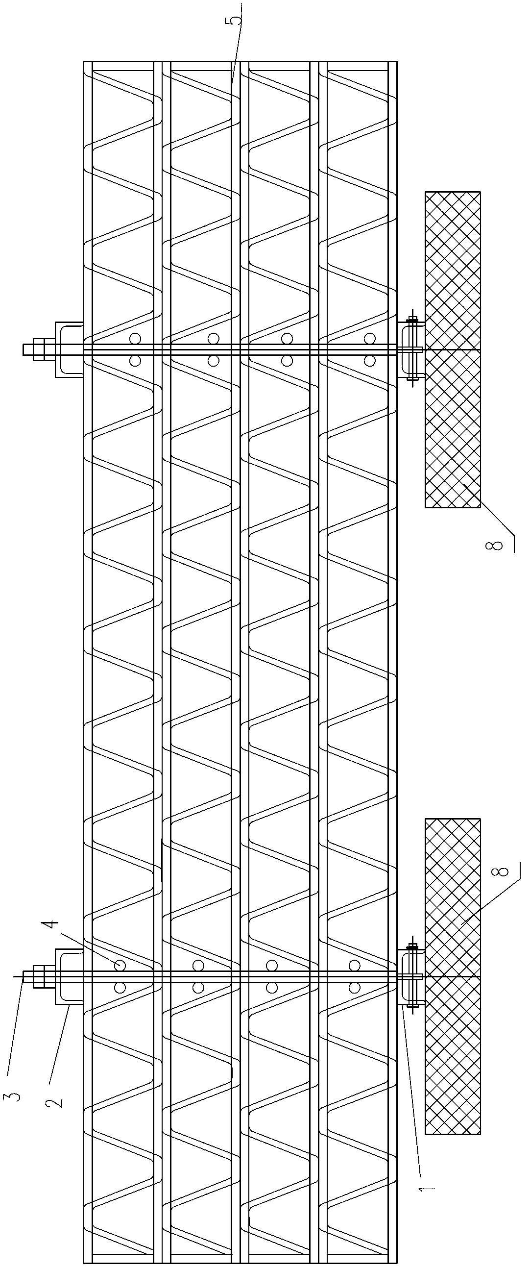 Loading-transporting lifting appliance for steel bar truss floor support plate