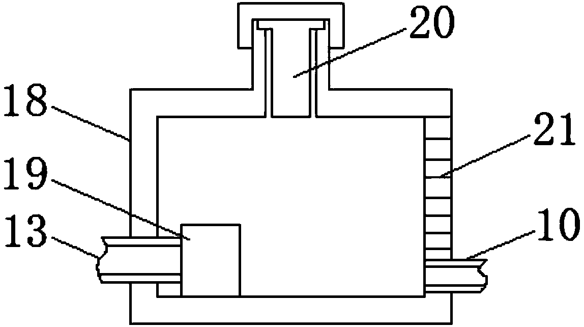 Water-cooled drum brake