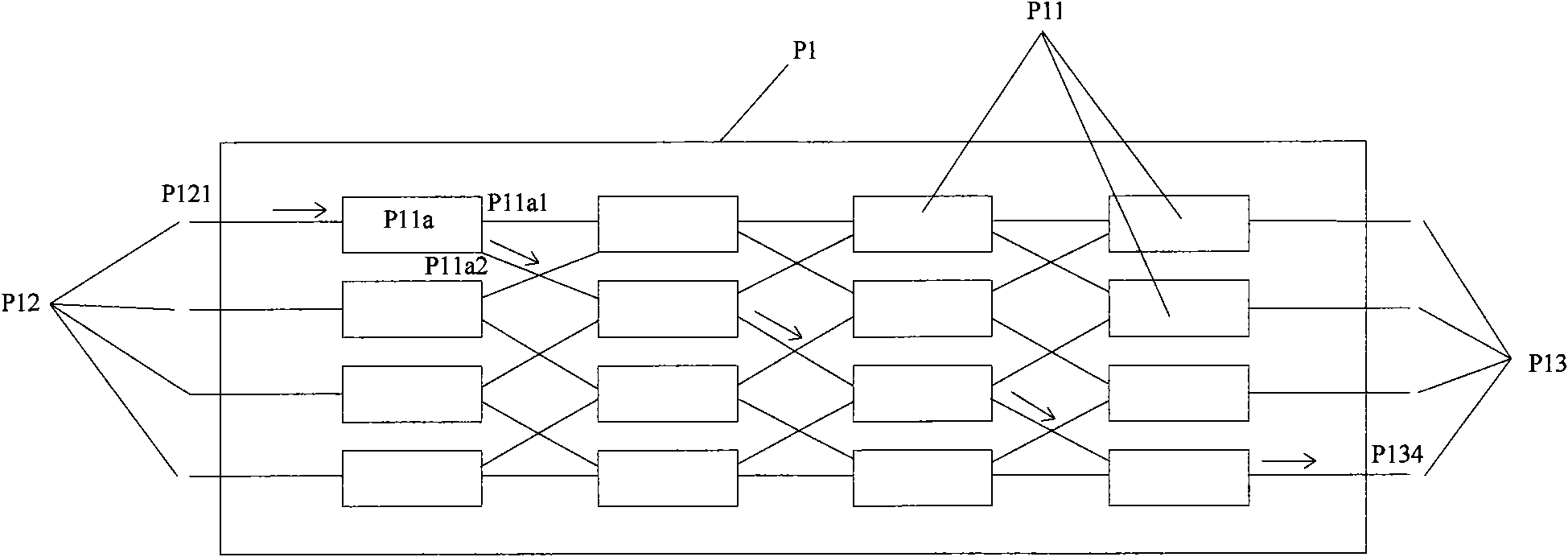 Optical fibre complete exchange equipment and method