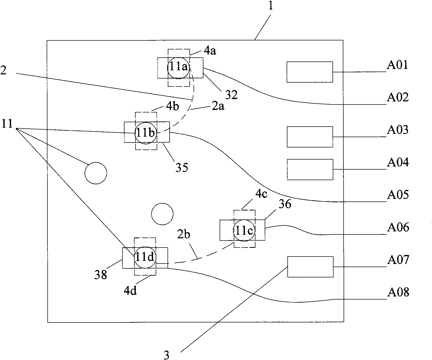 Optical fibre complete exchange equipment and method