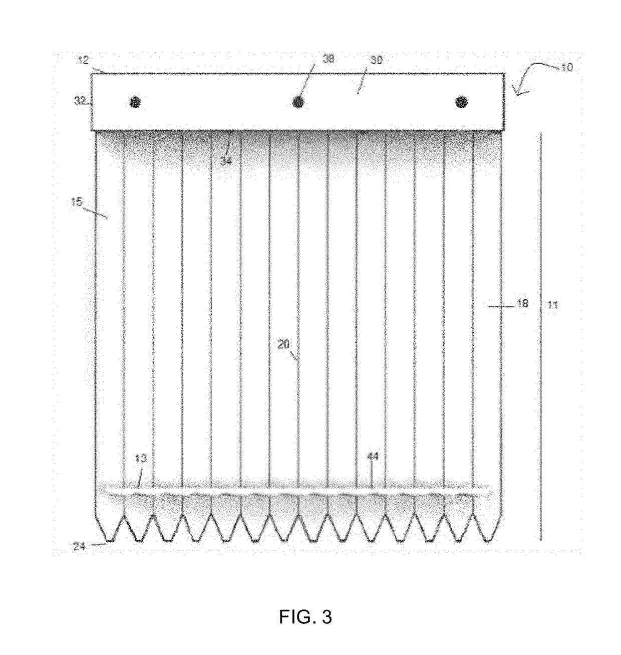 Device for holding storage bags