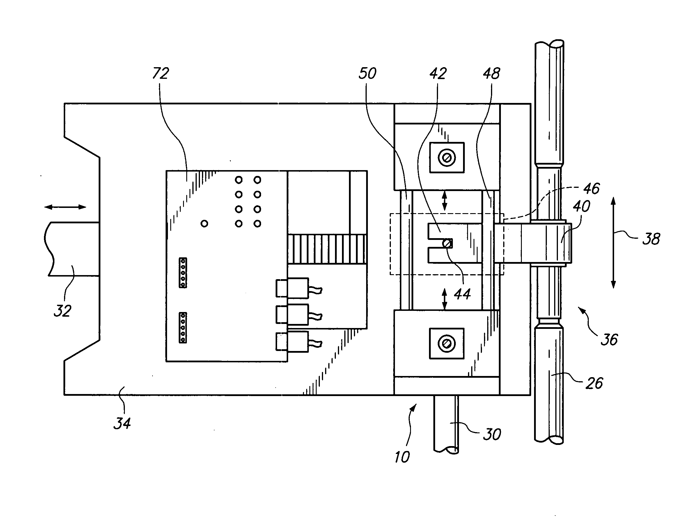 Railroad switching indicator mechanism