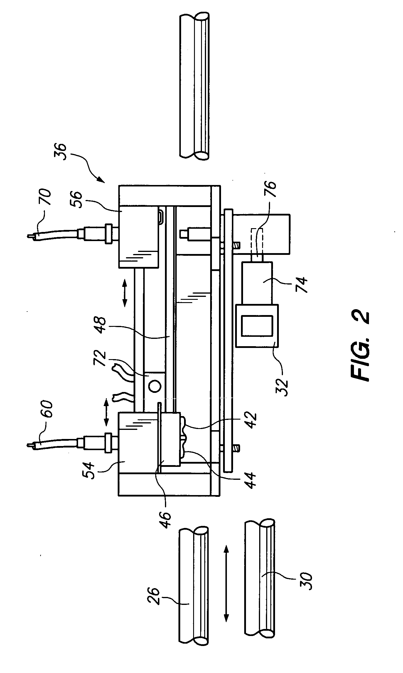 Railroad switching indicator mechanism