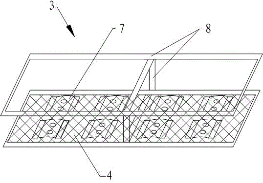 Seabed comprehensive cultivation device for stichopus japonicus and comb shells