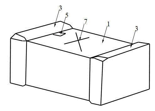 Miniature anti-explosion protection element and manufacturing method thereof