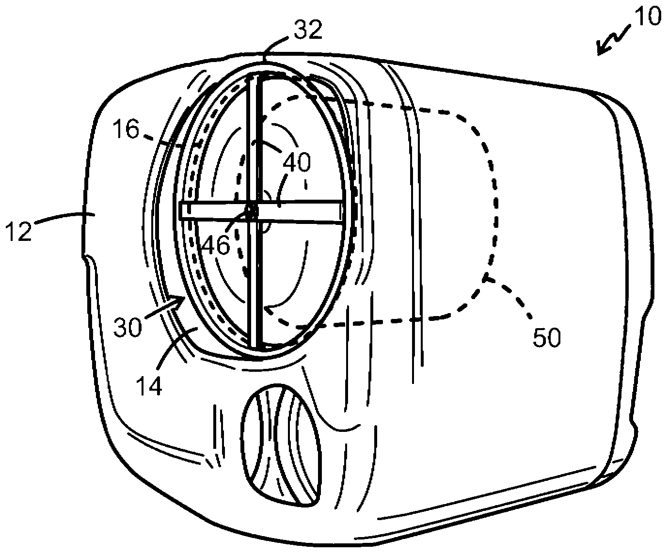 Insert, holder and post-treatment unit for exhaust gases