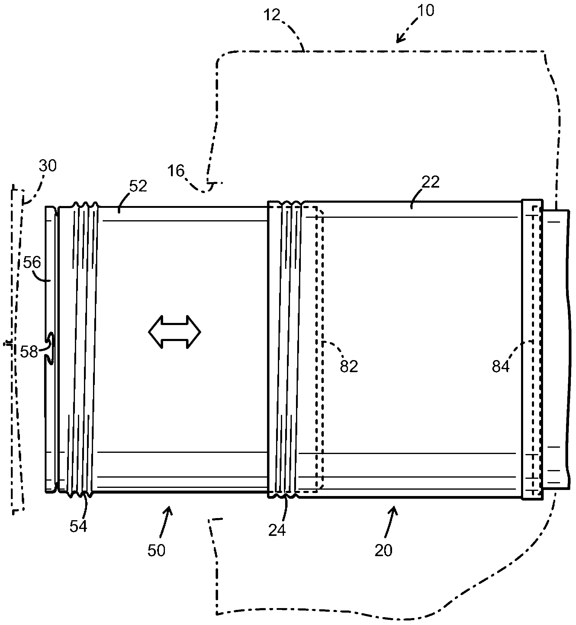 Insert, holder and post-treatment unit for exhaust gases