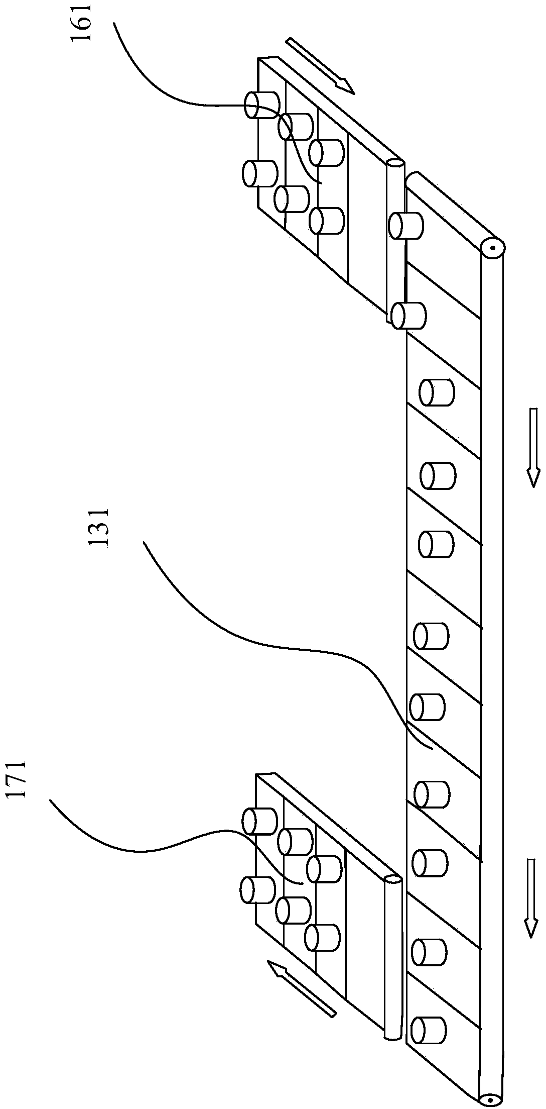 Automatic weighing system and automatic production detection line