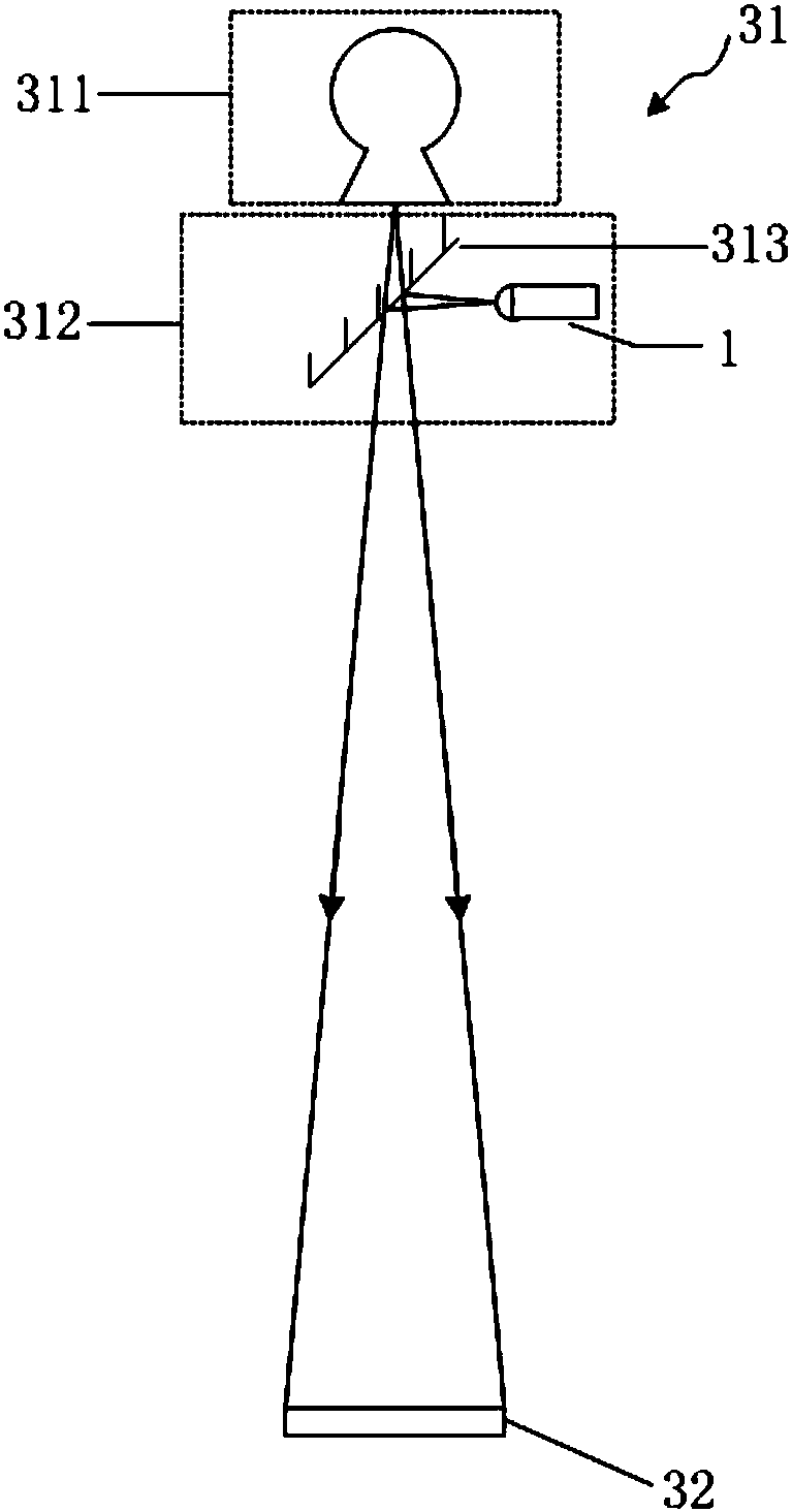 Puncture point locating device and puncture point locating method